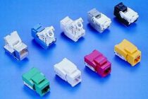 Presa UTP c.6 autocrimp. RJ45 bianca