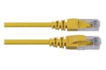 P.Cord.UTP c.5e PVC giallo mt1,0(10pz)**