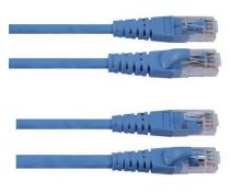 P.Cord.UTP c.5e PVC blu mt.3,0 (10pz) **