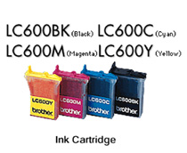 LC600BK Cartuc.Ink-Jet nera dur.950pg**