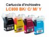 LC800BK Cartucc.Ink-Jet nera dur.500pg**